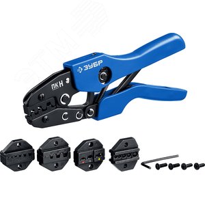 Набор ПК-Н пресс-клещи, 5 матриц, в кейсе, Профессионал - фото 1