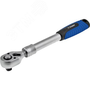 Изображение товара Трещотка для торцовых головок ''ЭКСПЕРТ'' (1/2''), телескопич, Cr-V, 72 зубца, хроматированное покрытие, быстрый сброс (шт)