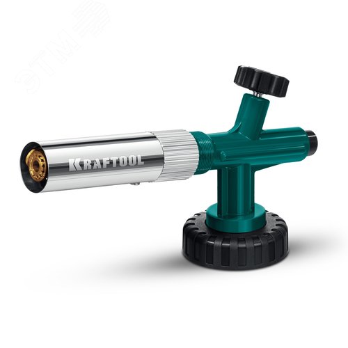 Изображение товара Горелка газовая на баллон, цельнометаллическая с пьезоподжигом, KG-1000 (шт)