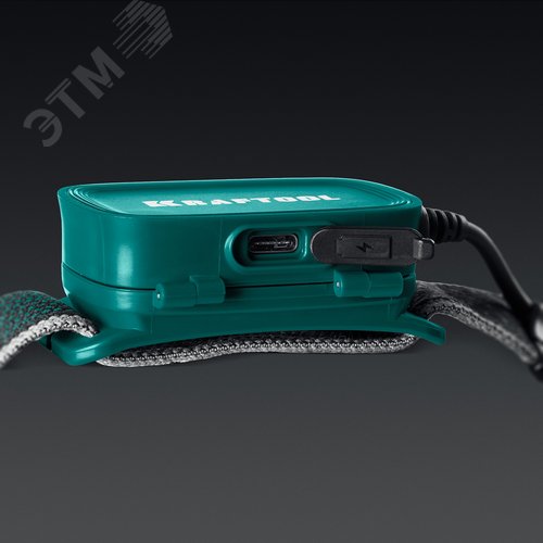 Фонарь налобный аккумуляторный, KH-10, Hybrid power, 500 лм, 5 режимов, 1000мАч, 3ААА - фото 5