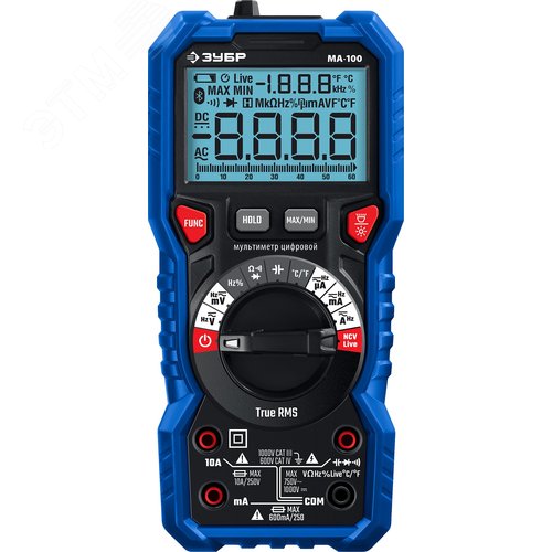 Изображение товара Мультиметр цифровой МА-100 (шт)