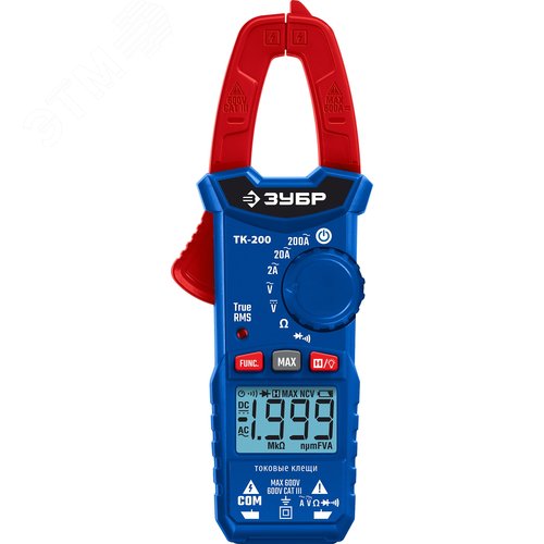 Изображение товара Клещи токовые, цифровые, ТК200 (шт)