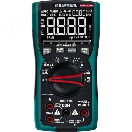 Изображение товара Мультиметр цифровой, KM-700 (шт)
