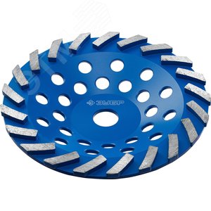 Изображение товара Чашка сегментная алмазная шлифовальная d 180 мм Турбо, Профессионал (шт)