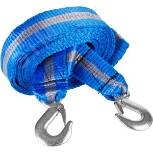 Изображение товара Трос буксировочный ''ЭКСПЕРТ'', 2 крюка, сумка, 5м, 3,5т (шт)