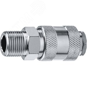 Переходник 3/8''M - рапид муфта Профессионал - фото 1