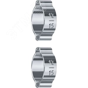 Изображение товара Хомут обжимной 13 - 15 мм, 2 шт, Профессионал (упак)