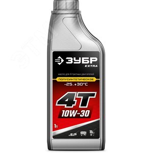 Полусинтетическое масло для 4-тактных двигателей EXTRA 4Т-10W30, 1 л - фото 2