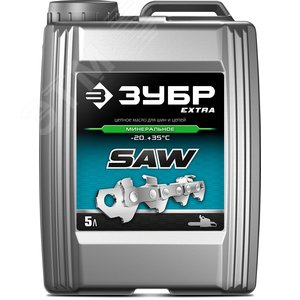 Цепное минеральное масло для бензо и электропил EXTRA, 5 л - фото 2