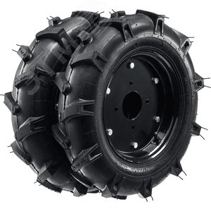 Изображение товара Колеса пневматические для мотоблоков, набор 2 шт КП-2, 4.00-10 (пар)