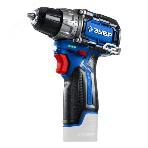 Дрель-шуруповерт КОМПАКТ 1, 12 В, 45 Н·м, без АКБ тип Т7, BRUSHLESS, Профессионал - фото 1