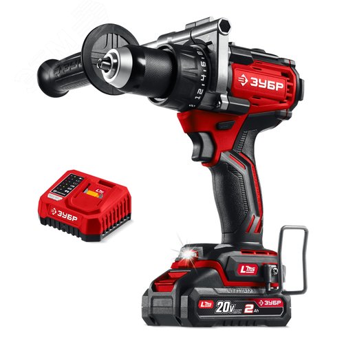 Изображение товара Дрель-шуруповерт, бесщеточная 20 В, 165 Н·м, 1 АКБ LMS 2 А·ч (шт)