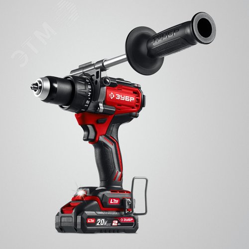 Дрель-шуруповерт, бесщеточная 20 В, 165 Н·м, 1 АКБ LMS 2 А·ч - фото 2