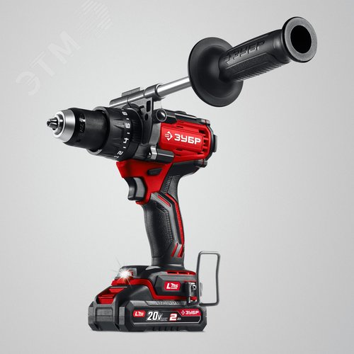 Дрель-шуруповерт бесщеточная, ударная 20 В, 165 Н·м, 1 АКБ LMS 2 А·ч - фото 2