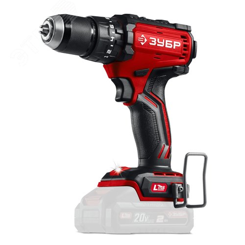 Дрель-шуруповерт бесщеточная, ударная 20 В, 65 Н·м, без АКБ LMS - фото 1