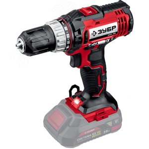 Дрель-шуруповерт ударная 18В, без АКБ, в коробке - фото 1