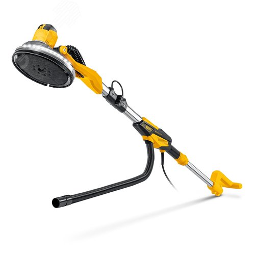 Машина бесщеточная шлифовальная для стен жираф d225 мм, 500 Вт, подсветка, кейс - фото 1