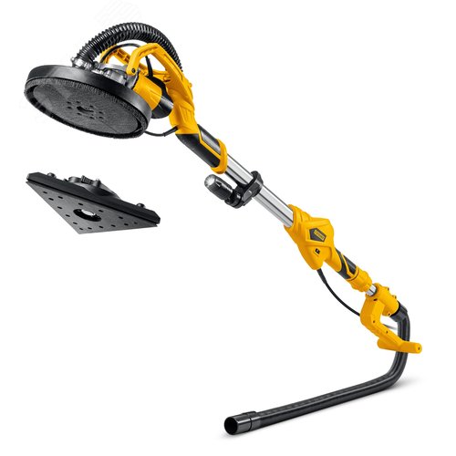 Изображение товара Машина шлифовальная для стен жираф d225 мм, 800 Вт, сменные основания, подсветка (шт)