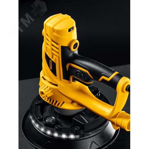 Машина шлифовальная для стен d180 мм, 900 Вт, подсветка - фото 2