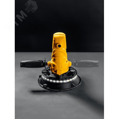 Машина шлифовальная для стен d180 мм, 900 Вт, подсветка - фото 3