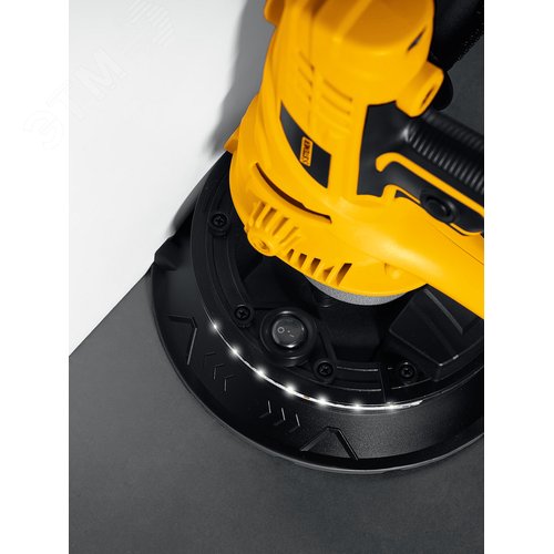 Машина шлифовальная для стен d180 мм, 900 Вт, подсветка - фото 4