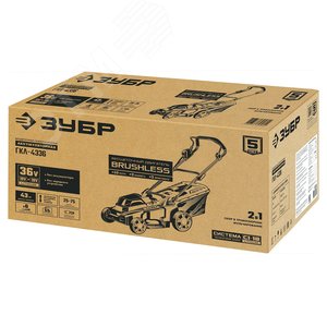 Газонокосилка бесщеточная 36В, без АКБ - фото 2