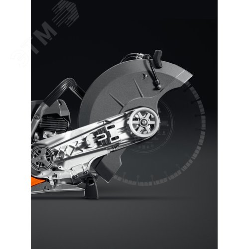 Бензорез по бетону, бетонорез 4800 Вт, 400 мм, без диска - фото 5