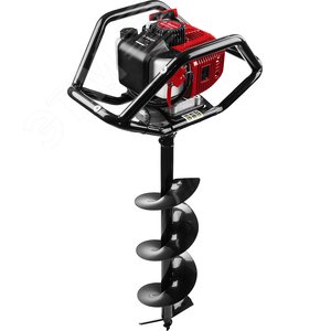 Мотобур (бензобур) со шнеком, d=60-250 мм, 52 см3 - фото 1