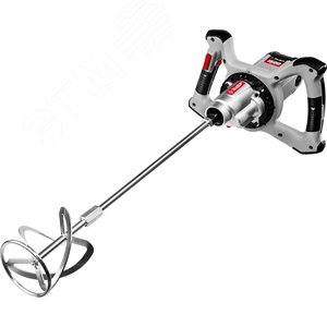 Миксер строительный, 2-скоростной, 1600 Вт, 26.7 Нм, 0-390 / 0-550 об/мин, М14 патрон - фото 1