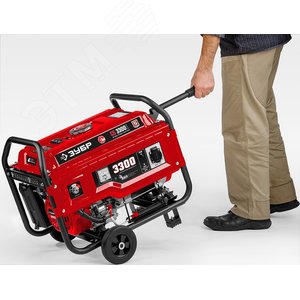 Набор колес + рукоятка № 1, для генераторов мощностью до 3500 Вт - фото 4