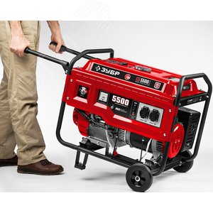 Набор колес + рукоятка № 2, для генераторов мощностью свыше 4000 Вт - фото 4