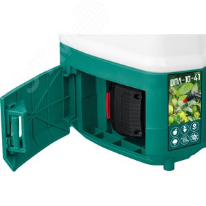 Опрыскиватель аккумуляторный, 10 л бак, 1 АКБ (4Ач), Li-Ion 18В - фото 4