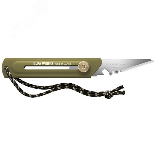 Нож многоцелевой со сменным лезвием WORKS BK1 BUSHCRAFT KNIFE - фото 1