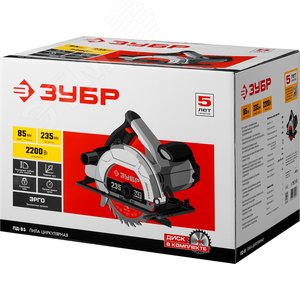 Пила дисковая, диск 235 мм, 2200 Вт - фото 2