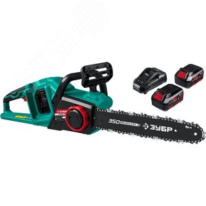 Пила цепная бесщеточная 36В, 2х18В АКБ (4Ач) - фото 1
