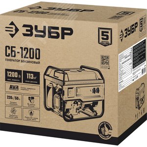 Генератор бензиновый, 1200 Вт - фото 2