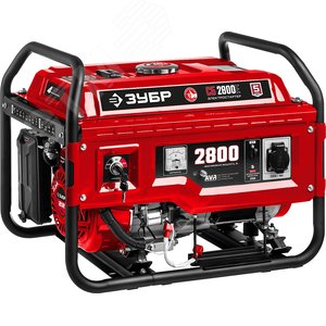 Генератор бензиновый с электростартером, 2800 Вт - фото 1