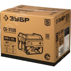 Генератор бензиновый, 3300 Вт - фото 2