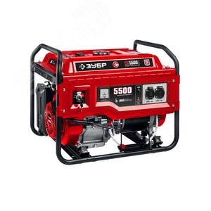 Генератор бензиновый с электростартером, 5500 Вт - фото 2