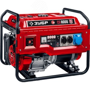 Изображение товара Генератор бензиновый, 8000 Вт (шт)