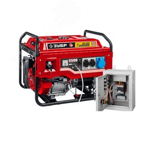 Генератор бензиновый с автозапуском, 5500 Вт - фото 2