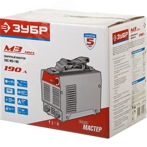 Инвертор сварочный 190А, MMA, ПВ-35%, 220В (мин 160В) - фото 2