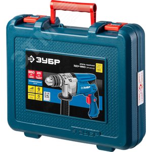 Дрель ударная в кейсе 850 Вт, Профессионал - фото 2