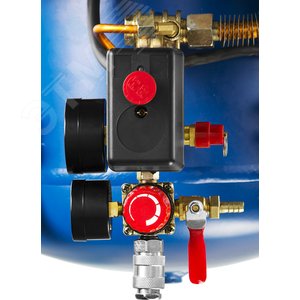 Компрессор воздушный ременной, 440 л/мин, 50 л, 2200 Вт - фото 4