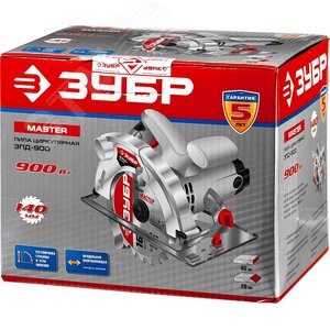 Пила дисковая, диск 140 мм, 900 Вт - фото 2