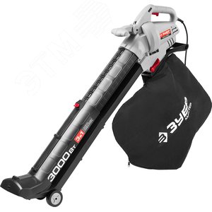 Пылесос садовый (воздуходувка) электрический, мусоросборник 45л, 13.5 м3/мин, 3000 Вт - фото 1