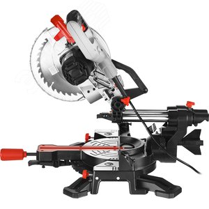 Пила торцовочная с протяжкой, d 210x30 мм, 1600 Вт - фото 4