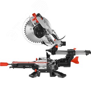 Пила торцовочная с протяжкой, d 255x30 мм, 1800 Вт - фото 4