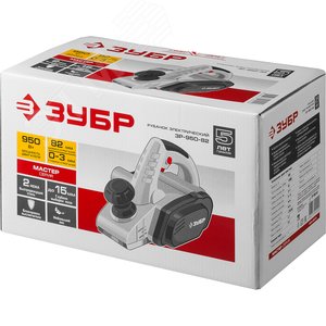 Рубанок электрический (электрорубанок), 82 мм, 950 Вт - фото 2