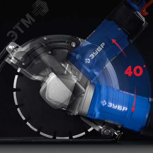 Штроборез, бороздодел, Профессионал, d 305 мм, 2700 Вт, 100 мм - фото 7